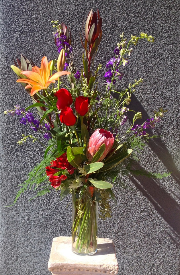 Unique cut flower colorful mix  - 3 feet tall and up